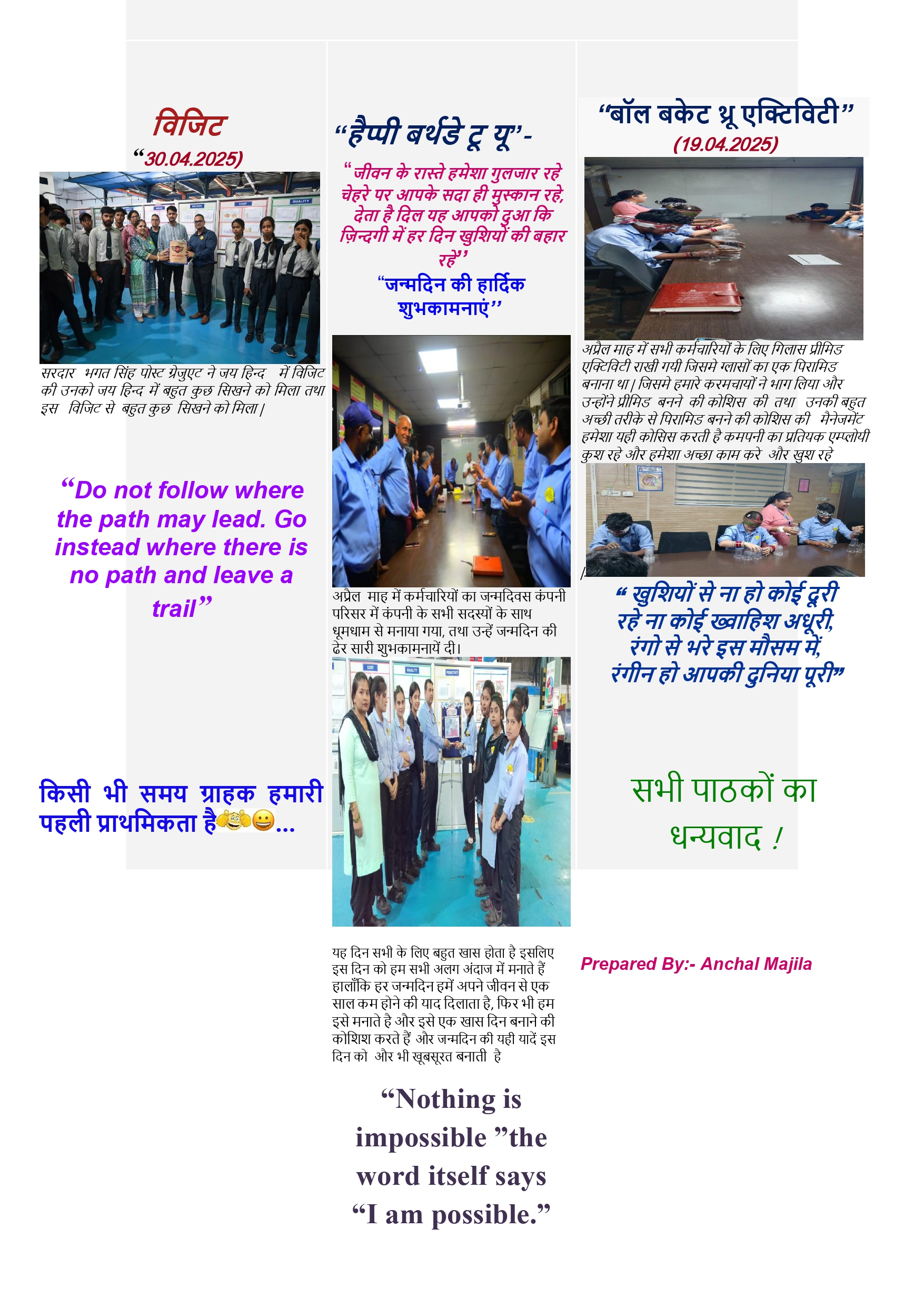 News Paper June Page 2